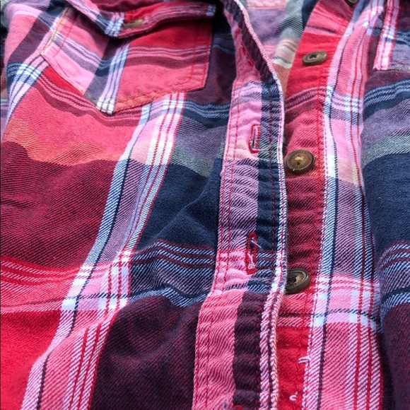 📚 Aeropostale flannel long sleeve Shacket - Picture 3 of 6